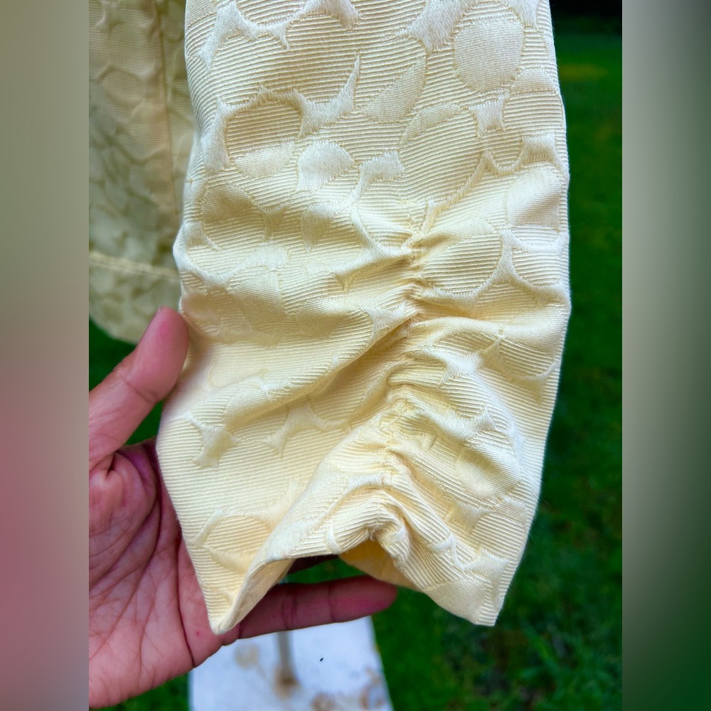 Ruby Rd. Yellow Daisy Spring Jacket Zip Up, Gathe… - image 4